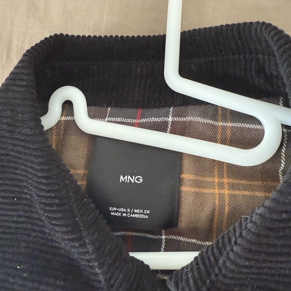 Mango Waxed-effect short parka Small - Picture 2 of 6